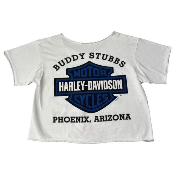 Vintage Harley Davidson Proud to be American Graphic T-shirt Tee Short Sleeve - Picture 2 of 9